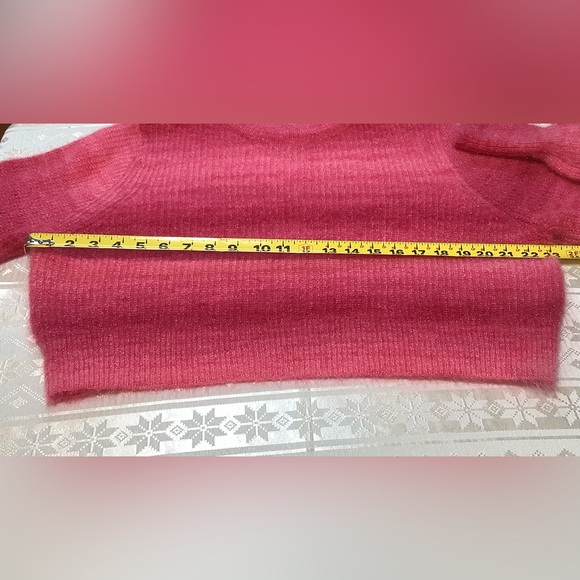 NOBO Top Women’s Size XL Cropped Knit Stretchy NWOT Gradient Hue Berry Pink - Picture 7 of 10